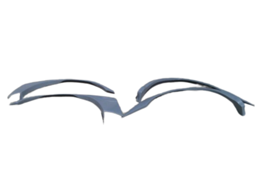 EA EB ED Wheel Arch Flares (4) GT Style Suits Sedan