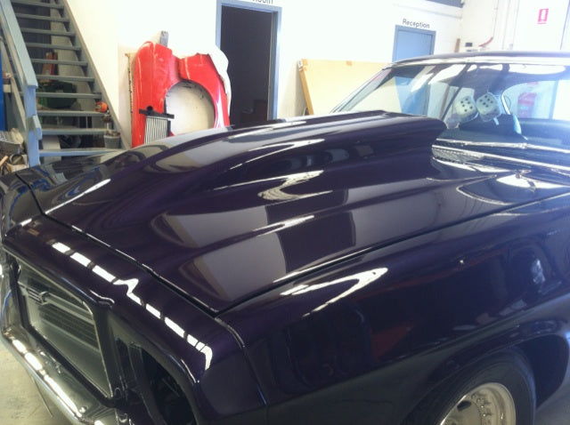 HQ 4 Inch Reverse Cowl Scoop - Drag Camaro Style